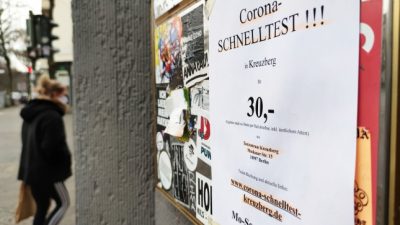 Bayern: Corona-Schnelltests erkennen 70 Prozent positiver Fälle
