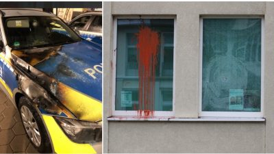 Mit Steinen, Feuer und Farbe: Anschläge auf Essener Polizeistationen beschäftigen Staatsschutz