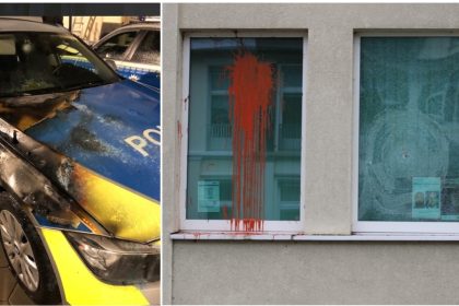 Mit Steinen, Feuer und Farbe: Anschläge auf Essener Polizeistationen beschäftigen Staatsschutz