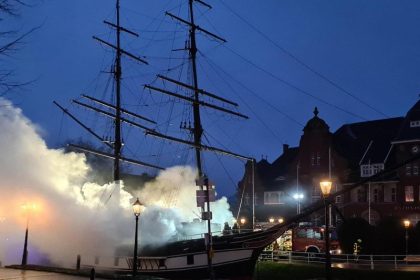 Brand auf Museumsschiff „Friederike von Papenburg“