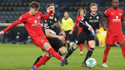Auftritt in Bielefeld schwach: Hertha im Abstiegskampf