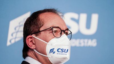 Dobrindt führt CDU-Debakel auf Defizite bei der Pandemie-Bekämpfung zurück