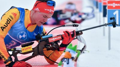 Biathlon-Staffel Fünfter – Schießdebakel durch Horn