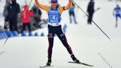 Deutsche Biathletinnen gewinnen Staffelrennen