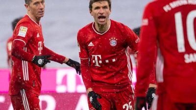 FC Bayern dankt Rekordmännern Lewandowski und Müller