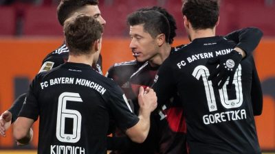 Knappe Siege für Bayern und Leipzig – Bielefeld souverän