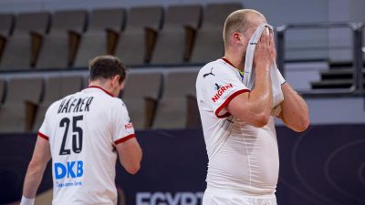 Deutschen Handballern bleibt Minimalchance