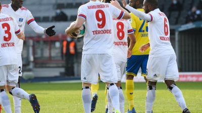 HSV sichert sich die Hinrundenmeisterschaft