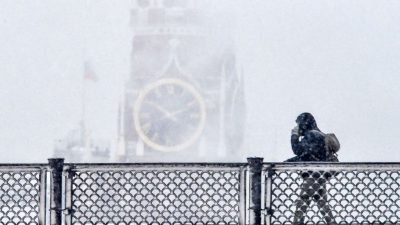 Moskau rüstet sich für „Schnee-Apokalypse“