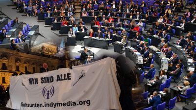 Bundestag lehnt „Indymedia“-Verbot ab – Trotz detaillierter Begründung kein Erfolg für AfD-Antrag