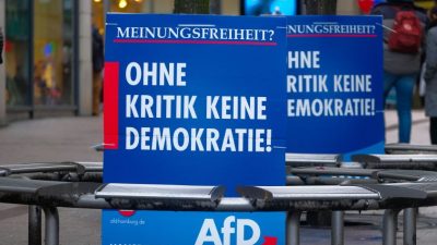 Baden-Württemberg: Linksextreme Überfälle auf AfD-Infostände – Kandidat verletzt