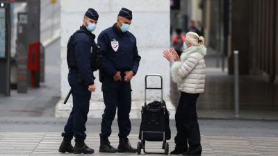 Wochenend-Ausgangssperre in Nizza und Dünkirchen: Einwohner dürfen nur eine Stunde raus