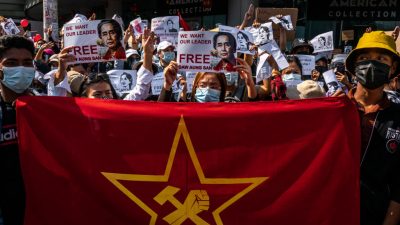 NLD: Myanmars Militär zerstört Zentrale von Aung San Suu Kyis Partei