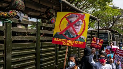Nachbarschaftswachen zur Verhinderung von Festnahmen in Myanmar – Internet-Blockade bleibt bestehen