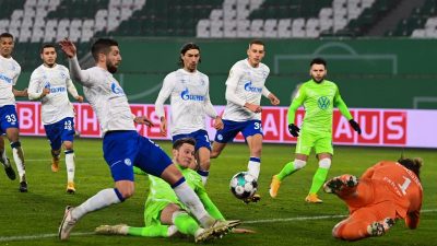 0:1 in Wolfsburg: Schalke auch im DFB-Pokal gescheitert