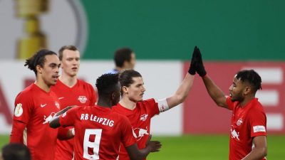 Wieder im Viertelfinale: Leipzig besiegt souverän Bochum