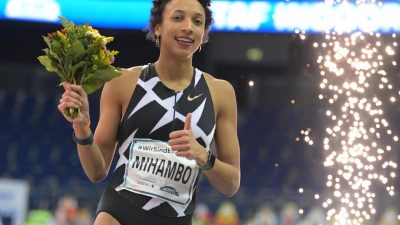 Weitsprung-Weltmeisterin Mihambo gewinnt in Berlin