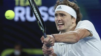 Deutsches Tennis-Team verliert beim ATP Cup gegen Russland