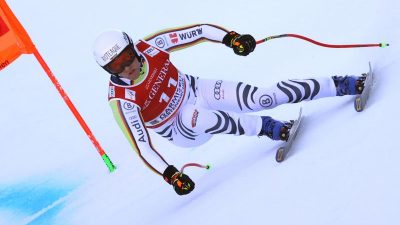 Baumann fährt bei Super-G in Garmisch in Top Ten