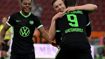 Wolfsburg stürmt Richtung Champions League: Sieg in Augsburg