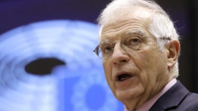 Borrell besorgt über russische Truppenbewegungen nahe der Ukraine