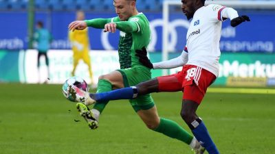 Torloses Zweitliga-Topspiel: HSV wieder Erster