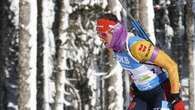 Herrmann bei Biathlon-WM Vierte im Sprint