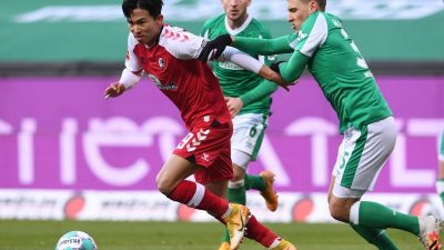 Keine Tore in Bremen: Werder zu stabil für Freiburg