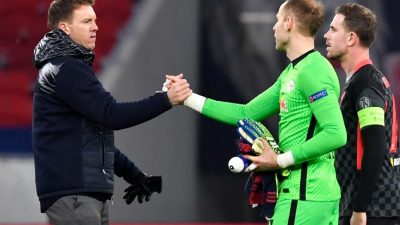 Leipzig-Coach Nagelsmann zeigt sich kämpferisch