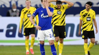 Vorläufiger Abschied vom Derby: Schalke kaum noch zu retten