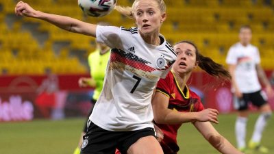 Fußball-Frauen ungefährdet: Sieg beim Länderspielauftakt