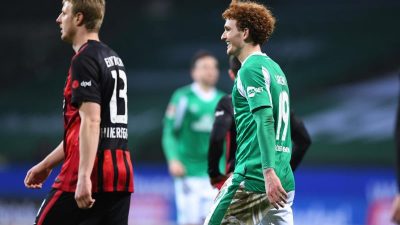 Werder Bremen stoppt Frankfurter Serie