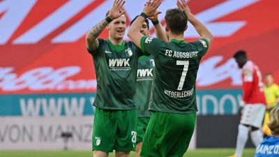 Mainz verpasst Sprung von Abstiegsplätzen gegen Augsburg
