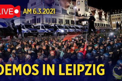 Demos in Leipzig: Sachbeschädigungen und Blockaden bei Autokorsos von Kritikern der Corona-Maßnahmen