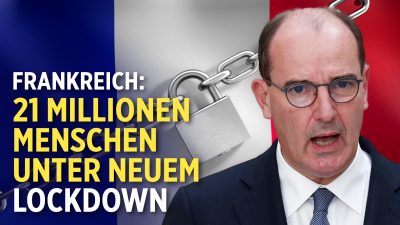 Neuer Lockdown in Frankreich – 21 Millionen Menschen betroffen