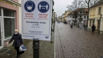 Potsdam: Erlaubnis zum Einkauf mit negativem Test sorgte für einen „Flop“