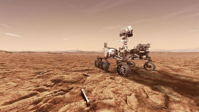Mars-Rover „Perseverance“ macht erste Testfahrt auf Rotem Planeten
