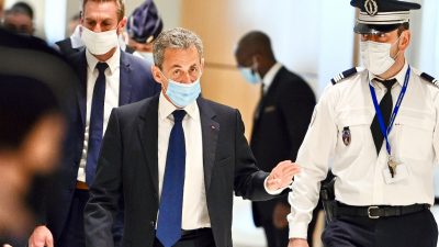 Nicolas Sarkozy zu drei Jahren Haft verurteilt – Ex-Präsident legt Berufung ein