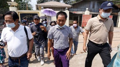 Junta in Myanmar lässt mehr als 600 Demonstranten aus Gefängnis frei