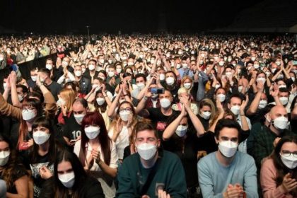 Kein erhöhtes Risiko bei Corona-Testkonzert in Paris