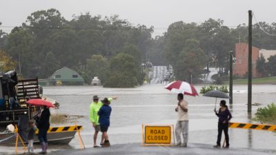 Überschwemmungen in Australien: 38 Regionen zu Katastrophengebieten erklärt