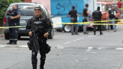 13 Tote bei Angriff auf Polizei-Konvoi in Mexiko