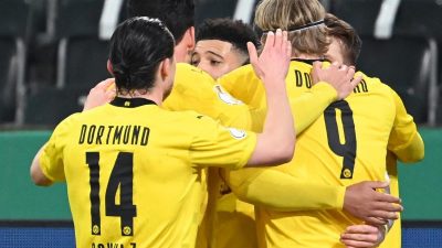Enttäuschung für Rose in Gladbach – BVB im Halbfinale