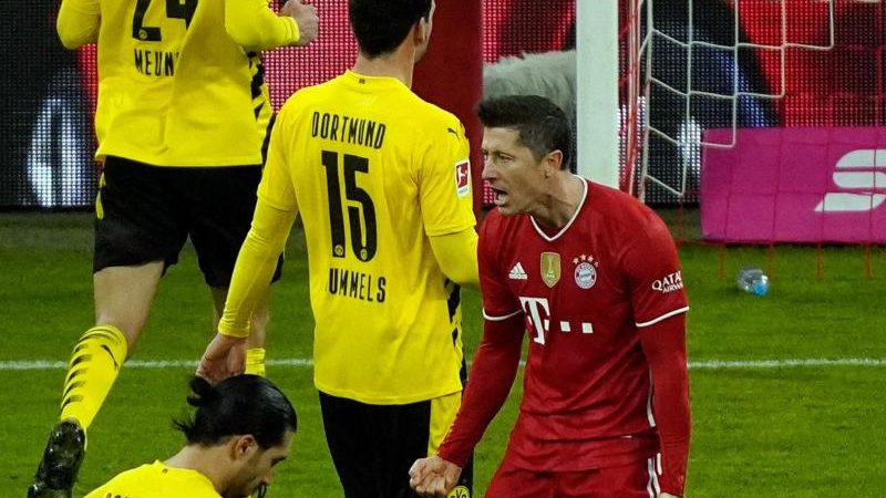 Lewandowski gewinnt Wettschießen – Bayern weiter Erster