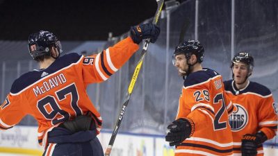 NHL: Stützle trifft, aber Oilers jubeln dank Draisaitl
