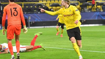 Haaland schießt BVB gegen Sevilla ins Viertelfinale