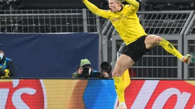 BVB-Törjäger Haaland begeistert Fußball-Europa