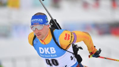 Lesser in Biathlon-Verfolgung 14. – Franzose Maillet gewinnt
