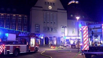 Brandanschlag auf Delmenhorster Rathaus – Festnahme