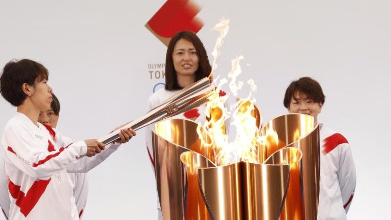 Ohne Zuschauer: Fackellauf vor Tokio-Spielen gestartet
